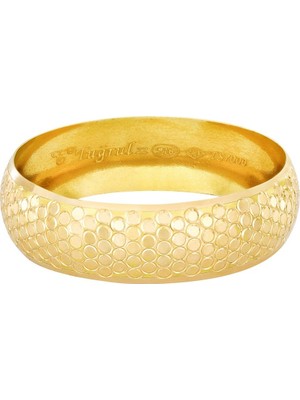 T51 Tuğrul Altın 23 gr(gram) 20 mm 22 Ayar İşçiliksiz Bilezik TCNC023