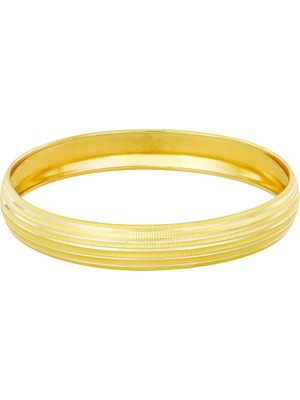 T51 Tuğrul Altın 9 gr(gram) 10 mm 22 Ayar İşçiliksiz Bilezik TBS009-1