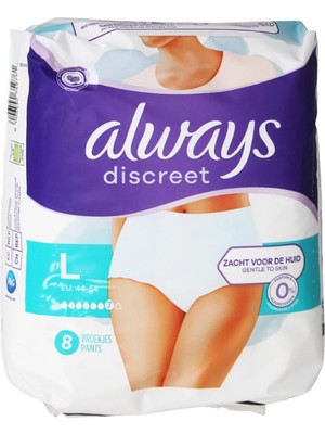 Always Discreet Külot Bez L Beden (44-54) 8’li