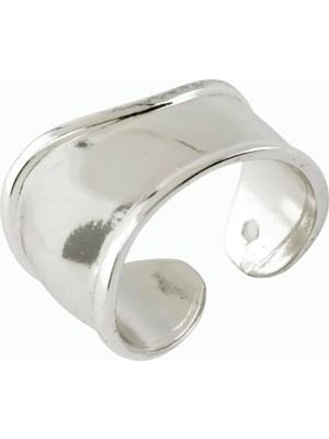 Prativas Oval Metal Yüzük