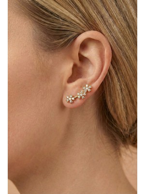 PremiumPort Şık Gold Çelik Küpe, Zarif ve Parlak Tasarım, Günlük ve Davet Şıklığı