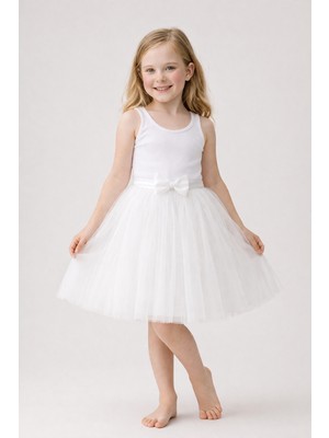 Baby Smile Babysmile Kız Çocuk Tütü Etek - Kabarık Prenses Model Kostüm Eteği