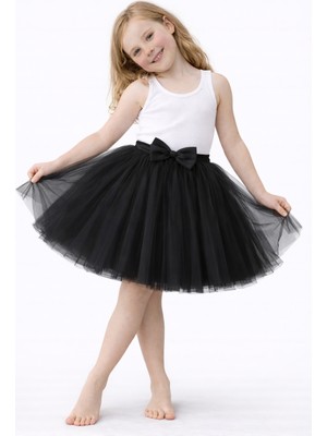 Baby Smile Babysmile Kız Çocuk Tütü Etek - Kabarık Prenses Model Kostüm Eteği