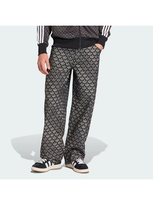 Adidas Denim Loose Monogram Erkek Pantolon