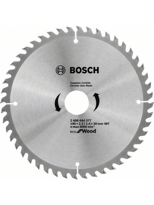 Bosch Eco For Wood  Daire Testere Bıçağı 48 Diş