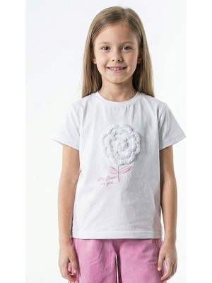 Nk Kids Kız Çocuk Tişort 4-8 Yaş 31506