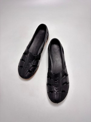 De Scario De Scarıo 25 Sıyah Derı Kadın  Ayakkabı