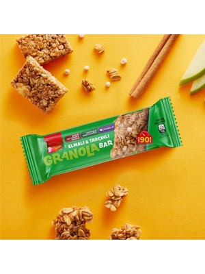 SHC4200 Granola Bar 25 gr Elmalı Tarçınlı