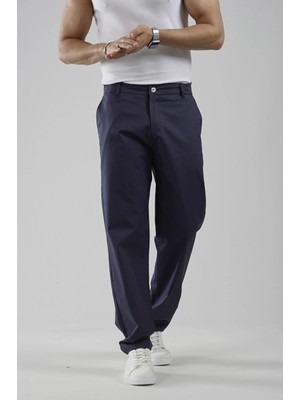 Beli Lastikli Regular Kalıp Chino Likralı Erkek Pantolon