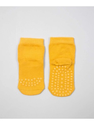 Cigit Emekleme ve Kaymaz Çorap Hardal Sarı