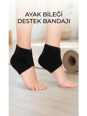 Eco Lounge Silikon Destekli Topuk Dikeni ve Nasır Çorabı 2'li Ortopedik Set