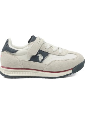 U.s. Polo Assn. Lande Jr Beyaz Erkek Çocuk Sneaker