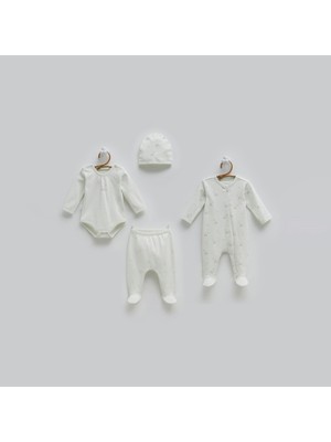 Caramell 4'lü Bebek Hastane Çıkış Seti ZK2249