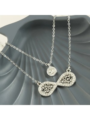 Lowell Home Ieg Sonsuzluk Yeni Sezon Ikili Kolye LWLBJT-RSIEG327