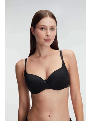 Ulugo Balenli Desteksiz Dolgusuz Askıları Çıkabilen Günlük T-Shirt Sütyeni