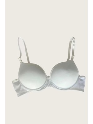 Ulugo Mikro Kumaş Içi Boş Balenli Günlük Tek Desteksiz Sütyen