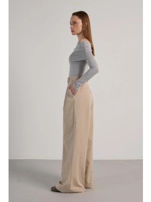 Minaaise Palazzo Pantolon Taş