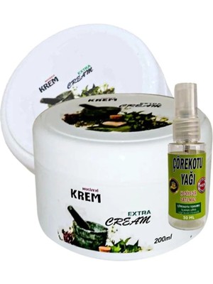 Süper Muzicevi Krem 2li Bölgesel Bakım Relax Kremi 125 ml + Yanında Hediye 30 ml Çörek Otu Yağı