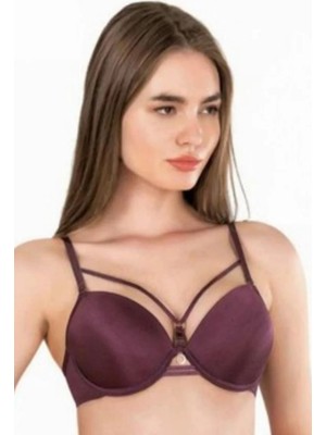 Ulugo Micro Kaplı Push-Up Fantazi Sütyen Kadın 7008