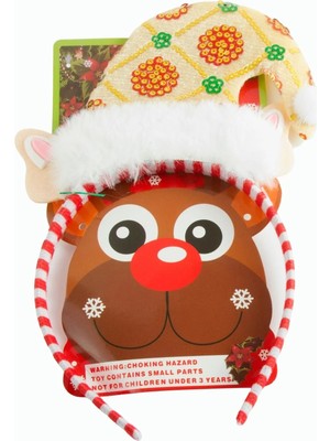 Ulugo Noel Baba Şapkası Yılbaşı Taç