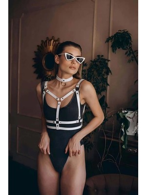 bebekokusu Choker Detaylı Şık Göğüs Kemer - BRF990