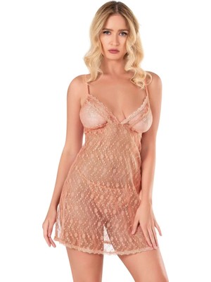 bebekokusu Koral Kısa Tül Gecelik