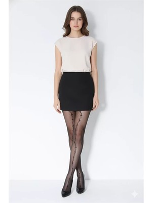 bebekokusu Daymod Kadın Pırlanta Simli Külotlu Çorap