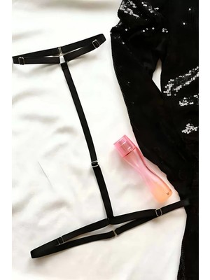 bebekokusu Bel - Boyun Bağlı Lastik Harness - BRF209