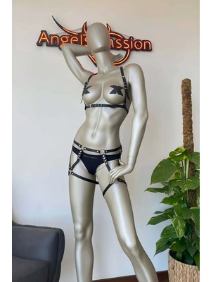 bebekokusu Kısa Bacak Harness ve Yelek Harness