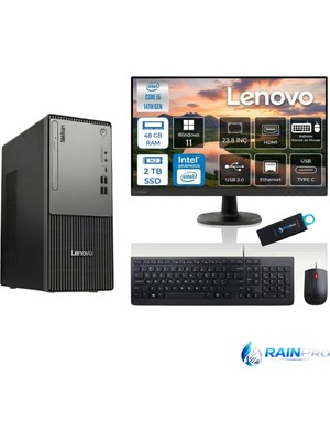 Thinkcenter Neo 50T G5 I5-13400 48 GB 2 Tb WİN11PRO Masaüstü Lenovo 23,8’’ Monitör 12UB000BTRRNP15