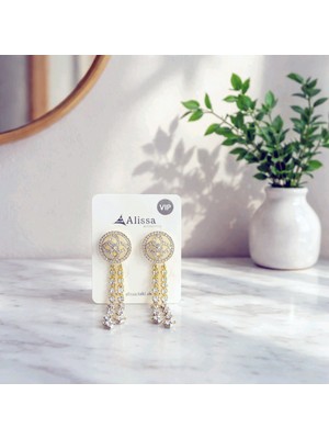 PremiumPort Şık 14K Altın Küpe, Zarif ve Güvenilir Takı Tasarımı