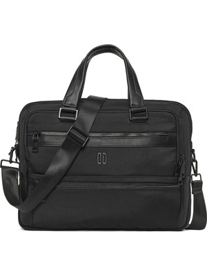 Derimod Erkek Siyah Uzun Askılı Evrak Çantası 25WBD30816F