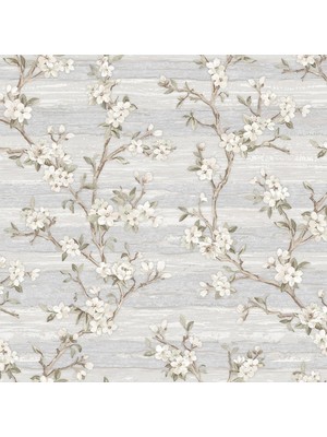 Adawall Vera 1505-1 Vera Çiçek Desenli Duvar Kağıdı