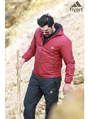 Fiyort Radoy Yağmurluk Bordo #xl