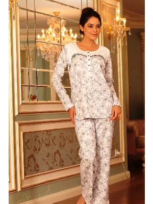bebekokusu Şahinler Kadın Çiçek Baskılı Pijama 21312