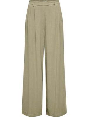Only Onlemmıa-Sıesta Mw Lınen Wıde Pant Pnt Kadın Green Pantolon - 15370398