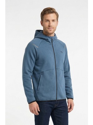 Remsa Erkek Içi Şardonlu Kapüşonlu Pamuklu Ceket 7087 Indigo