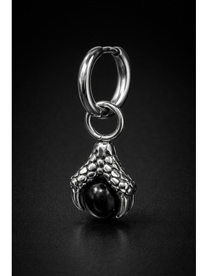 PremiumPort Şık Sallantılı Çelik Halka Küpe, Unisex, Tekli Tasarım