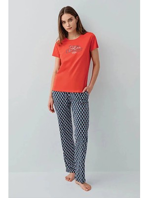 Pierre Cardin Kısa Kol Kadın Pijama Takım 9157