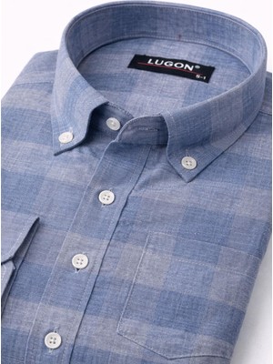 Lugon Klasik Regular Fit Uzun Kol Erkek Gömlek 7608