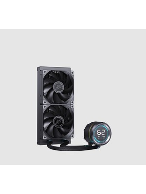 Dark Freezer W246 Pro 240MM ,300W Tdp, Göstergeli LCD Ekran+Argb Pompa 2X12CM 4-Pin Pwm 2500 Rpm Fanlı, Intel LGA1851-LGA1700-LGA1200 Socket, Amd Am4-Am5 Socket, Sıvı Soğutma Sistemi (DKCCW246PRO)