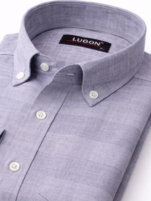 Lugon Klasik Regular Fit Uzun Kol Erkek Gömlek 7608