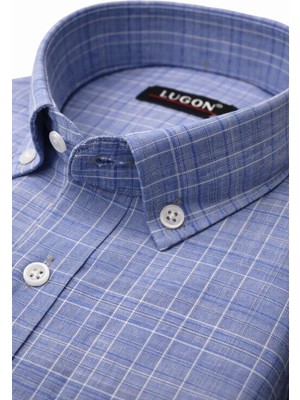 Lugon Klasik Regular Fit Uzun Kol Erkek Gömlek 7613