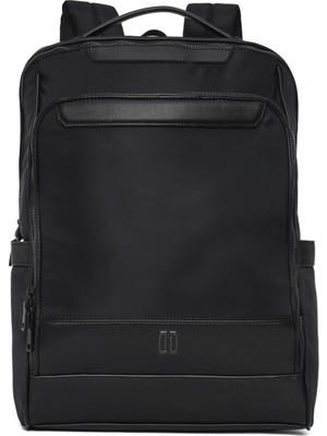 Derimod Erkek Siyah Kumaş Sırt Çantası 25WBD30806F