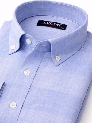 Lugon Klasik Regular Fit Uzun Kol Erkek Gömlek 7608