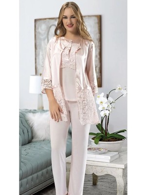 bebekokusu Pudra Penye Pijama Takımı - 1417