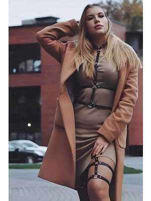 bebekokusu Elbise Üstü Şık Harness Takım - BRF159