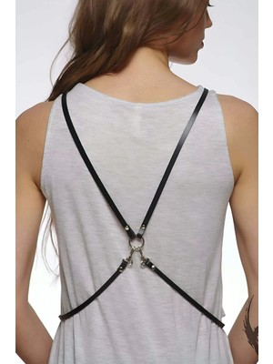 bebekokusu Günlük Şık Deri Harness - BRF202