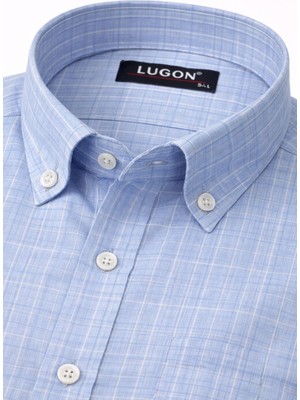 Lugon Klasik Regular Fit Uzun Kol Erkek Gömlek 7613