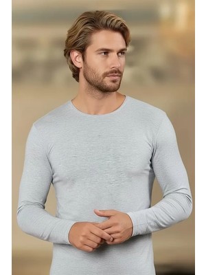 bebekokusu Şahinler Erkek  Likralı Uzun Kol O Yaka E070